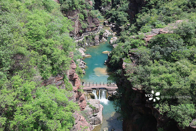 河南焦作红石峡图片素材