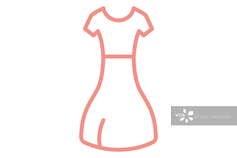 裙子图标图片素材