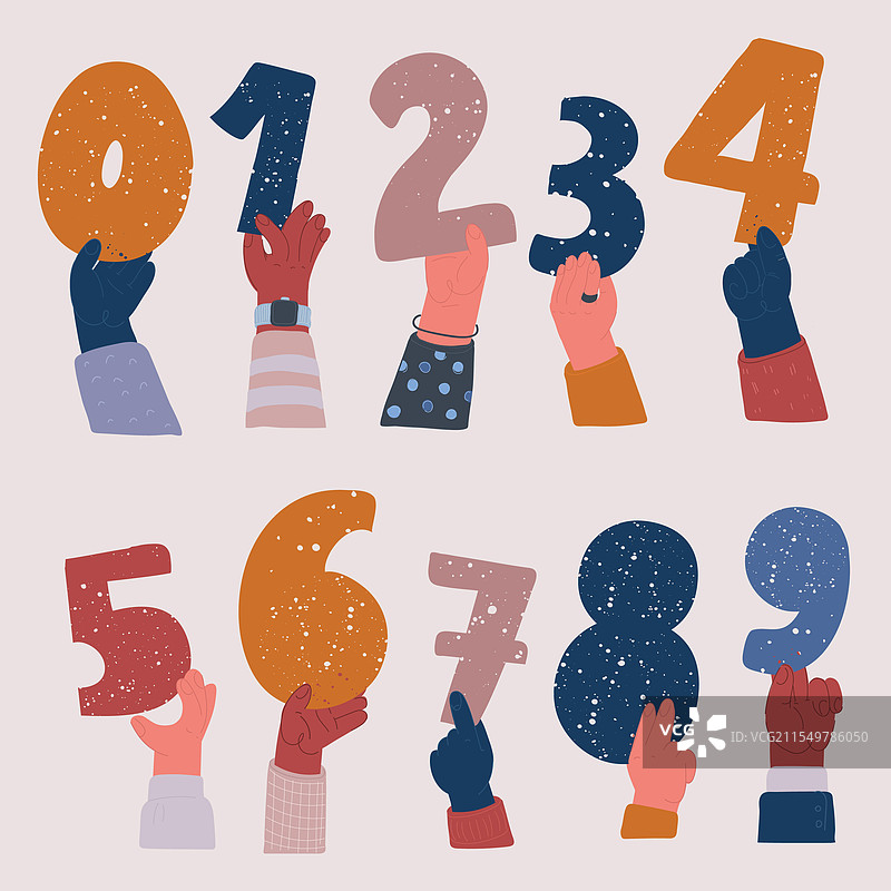 手握集合图片素材