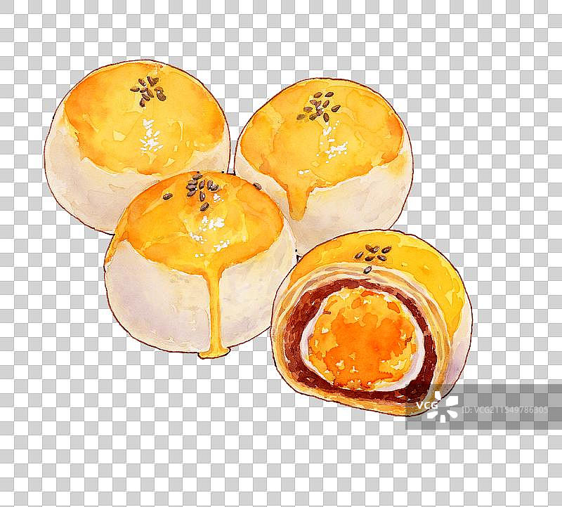 蛋黄酥图片素材