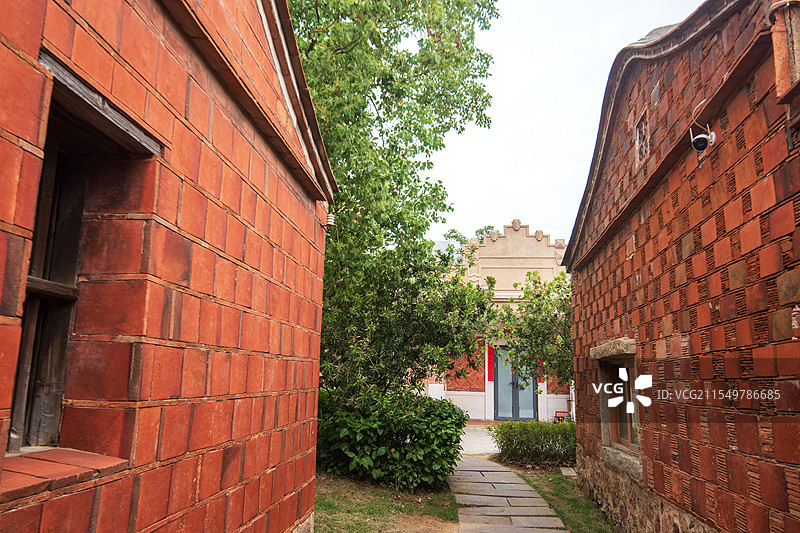 5月的泉州晋江梧林古村落风光图片素材