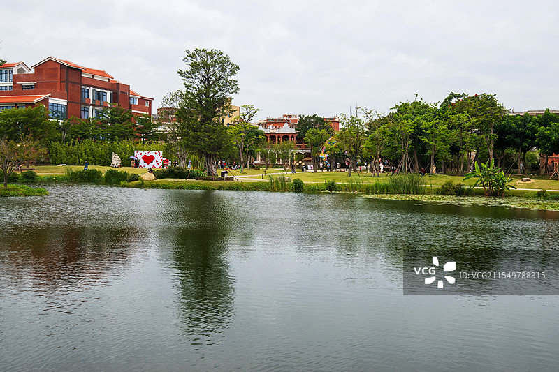 5月的泉州晋江梧林古村落风光图片素材