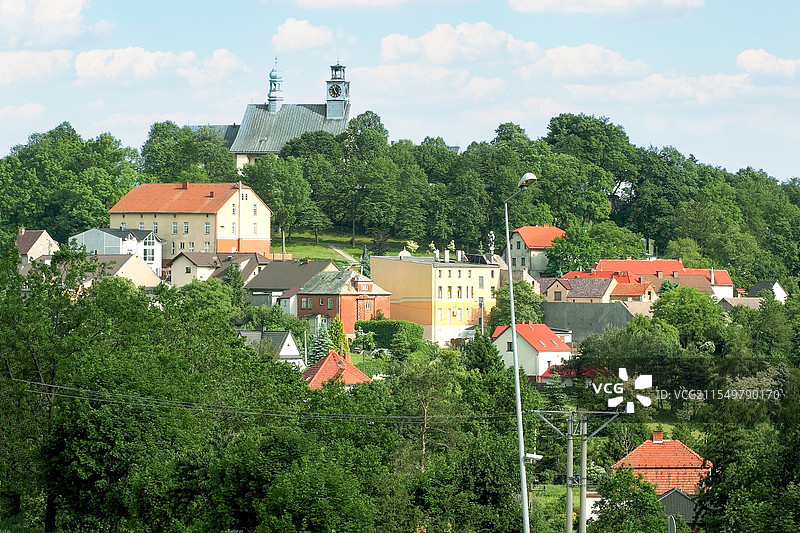 东欧波兰“费罗茨瓦夫”城市风光图片素材