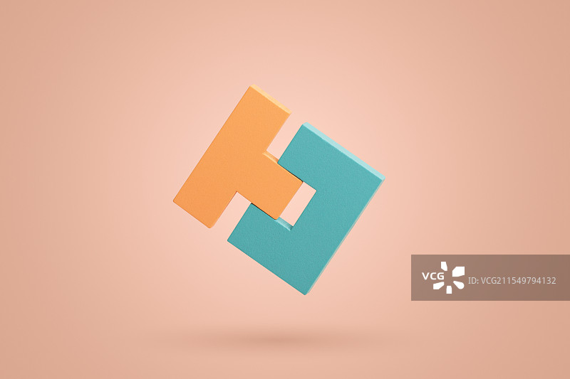 微缩创意积木凹凸的结合图片素材