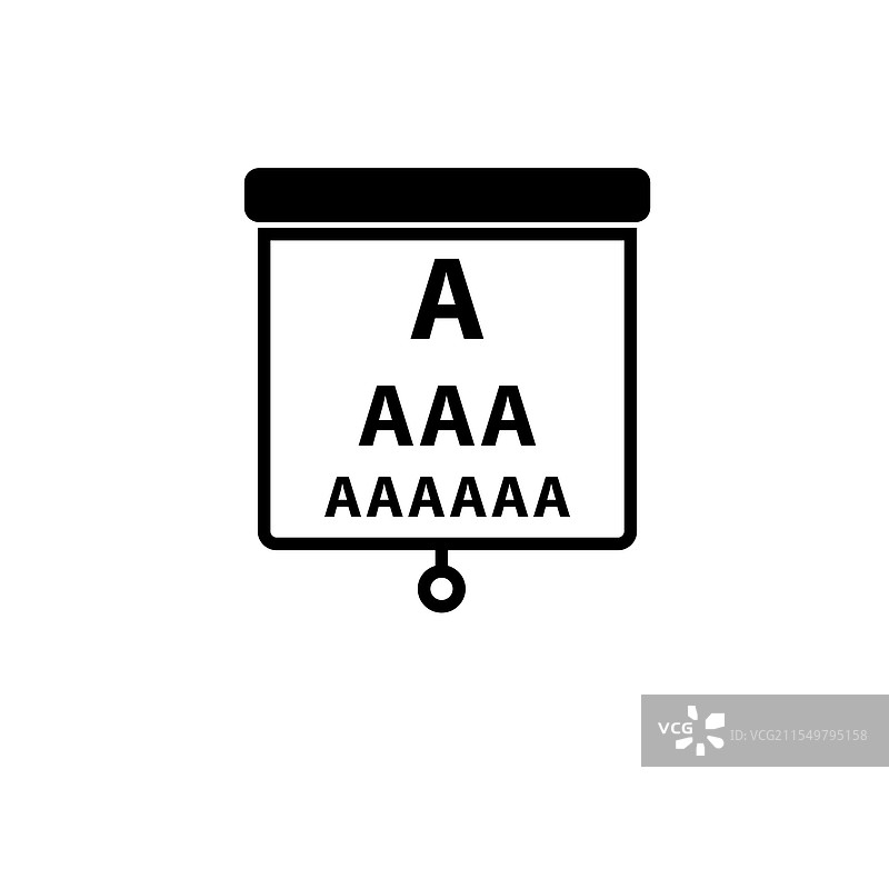 眼科视觉检查用坚固桌子图片素材