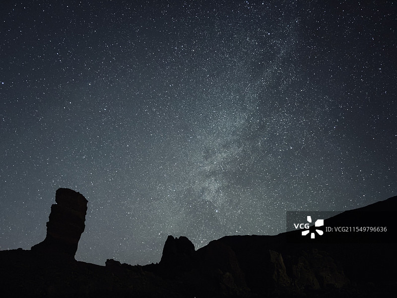 特内里费泰德峰观星图片素材