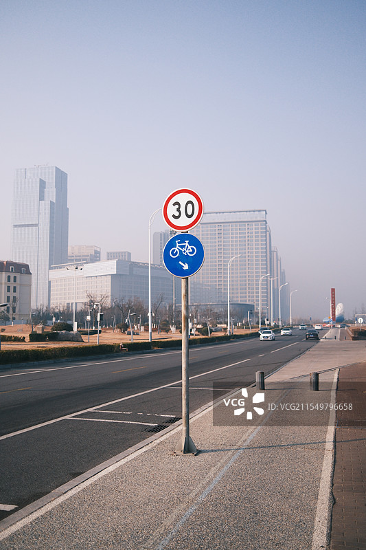 限速路标图片素材