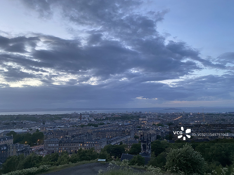 爱丁堡卡尔顿山图片素材