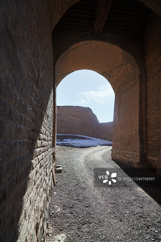 永泰古城的门洞图片素材