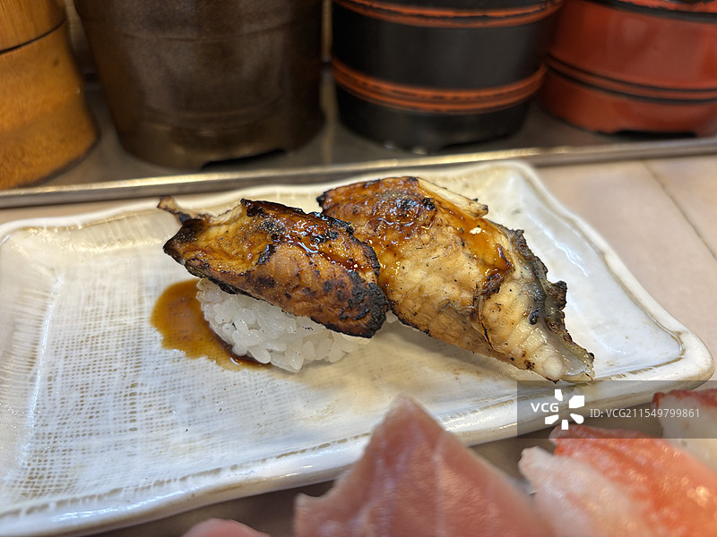 鳗鱼寿司大阪通天阁大興寿司图片素材