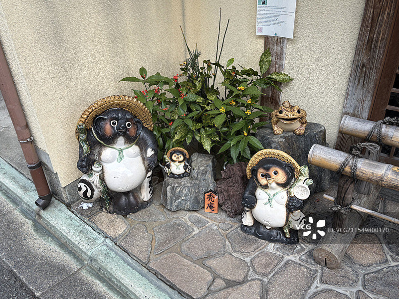 京都民居一角图片素材