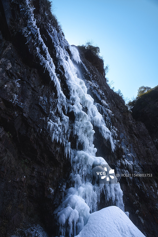 冰瀑图片素材