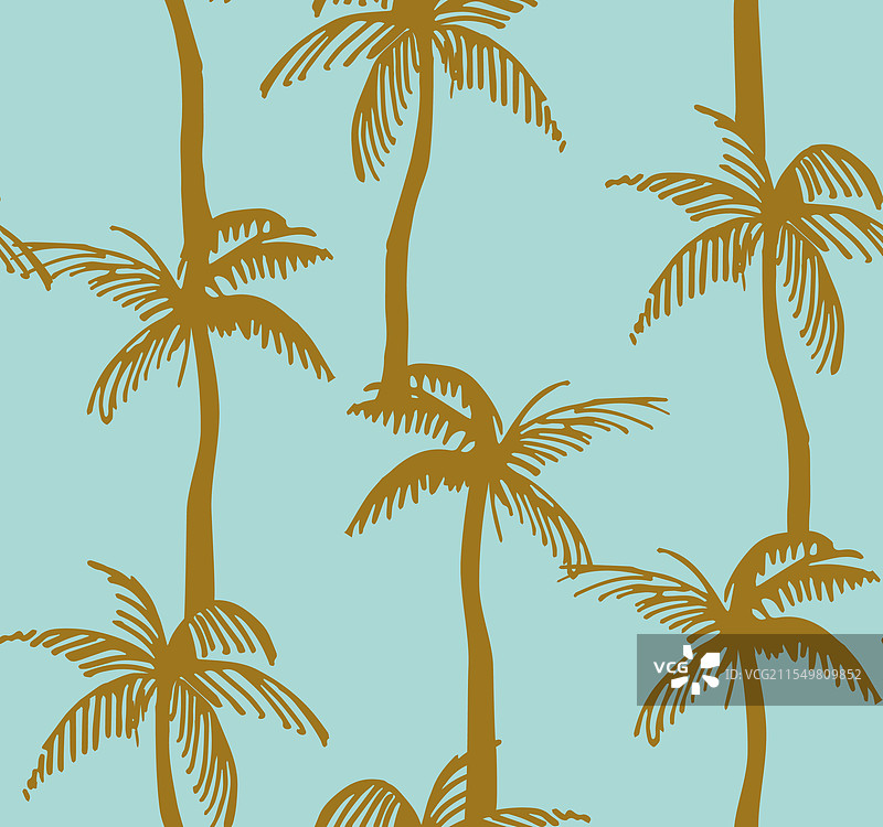 热带棕榈树图案图片素材