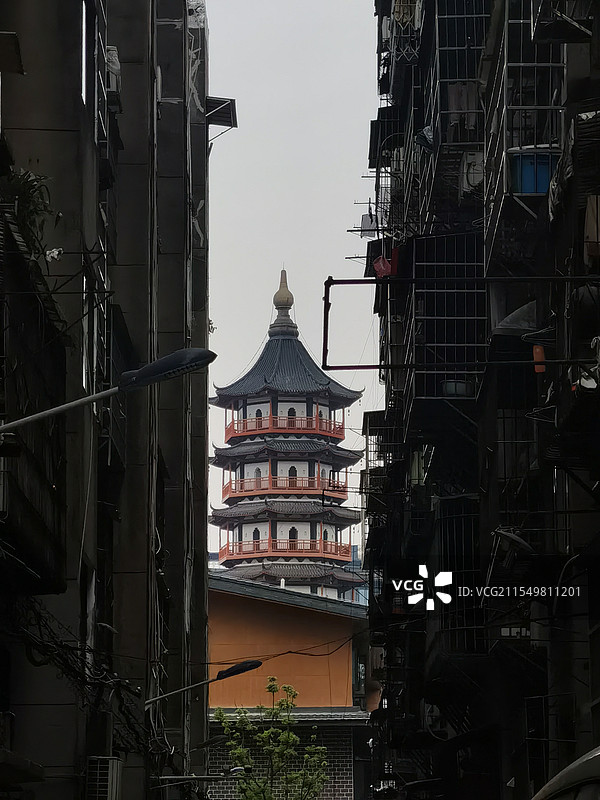 南昌绳金塔小巷子拍摄图图片素材