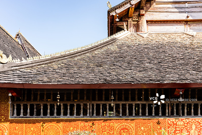 西双版纳曼春满佛寺图片素材