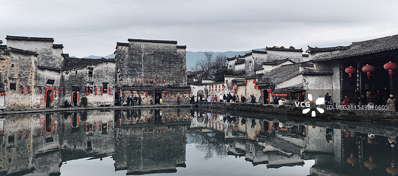 宏村月沼图片素材