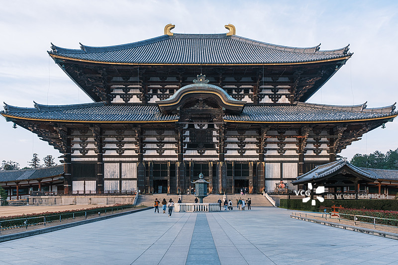 奈良东大寺-大佛殿图片素材