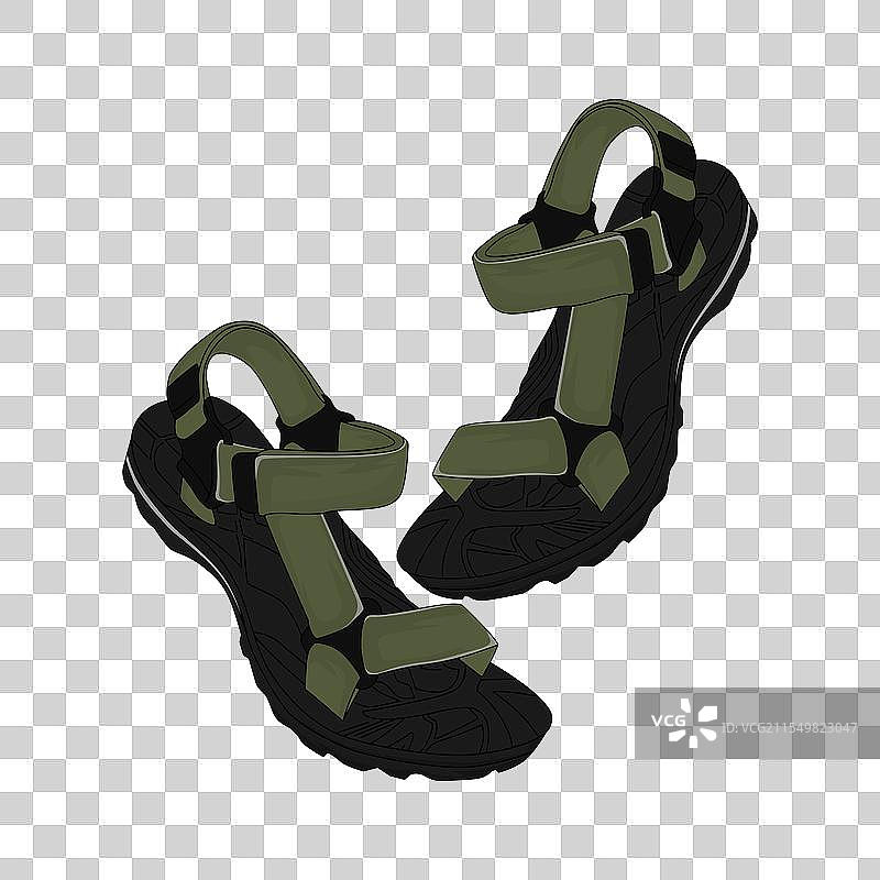 登山鞋图片素材