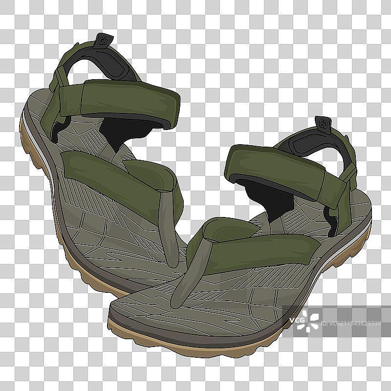 登山鞋图片素材