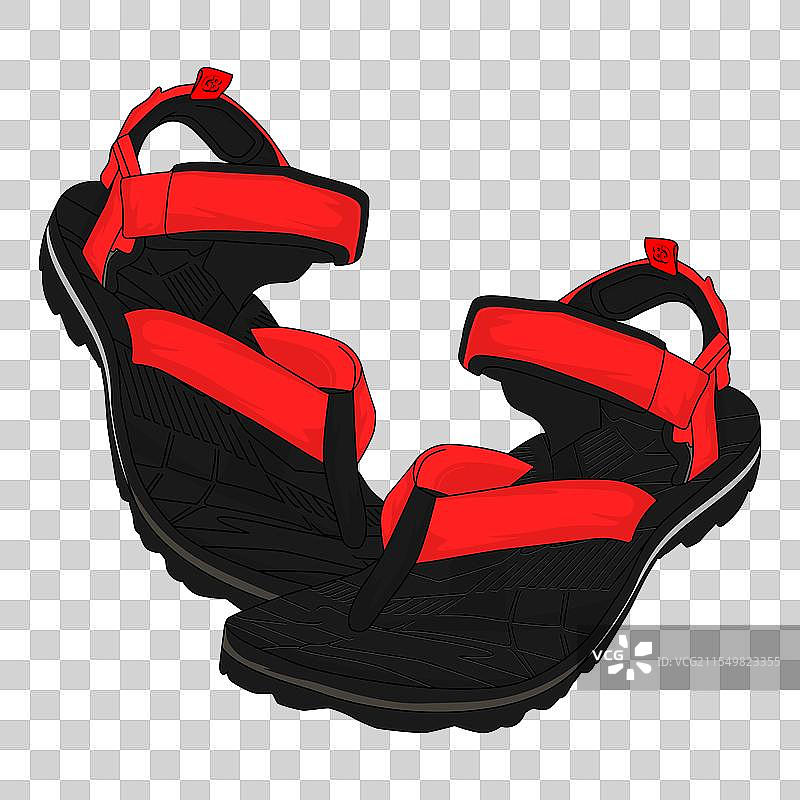 登山鞋图片素材