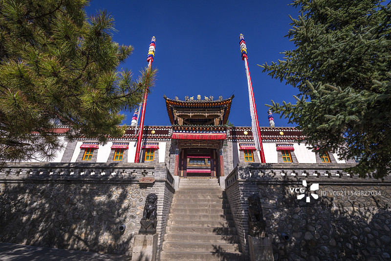 青海省西宁塔尔寺图片素材