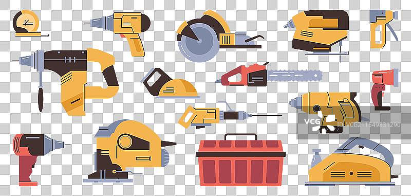 自动和机械工具用于工作图片素材