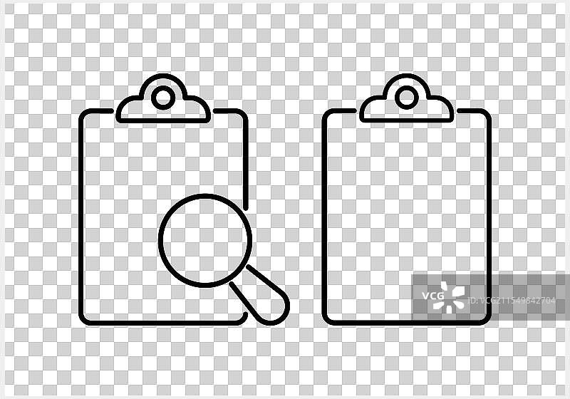 剪贴板图标检查表单签名剪贴板图片素材