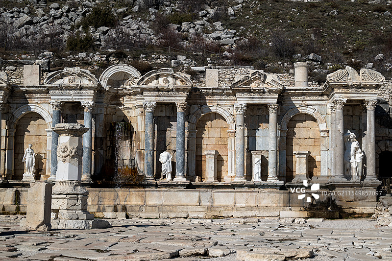 土耳其萨加拉索斯古城Sagalassos图片素材