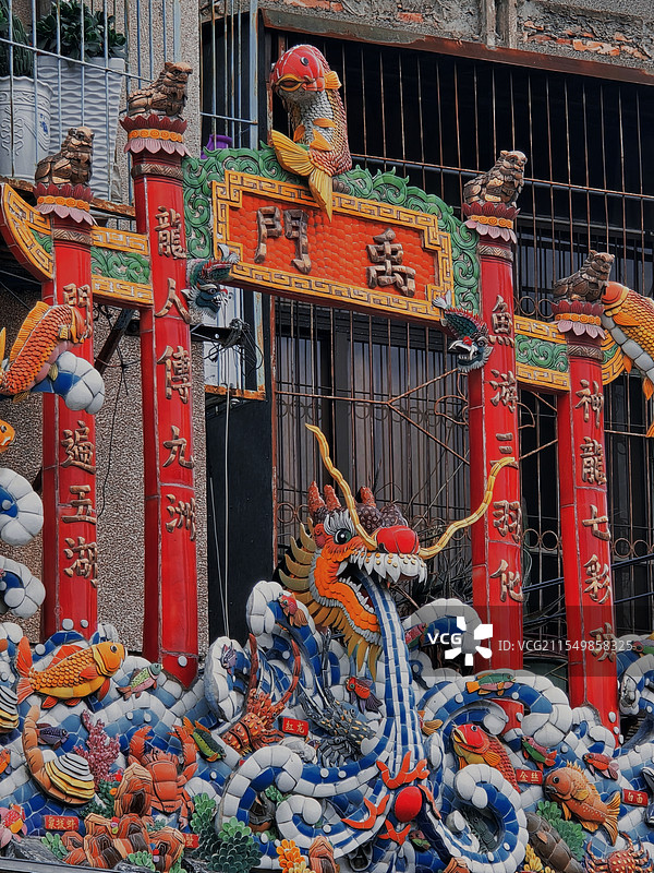 潮汕嵌瓷图片素材