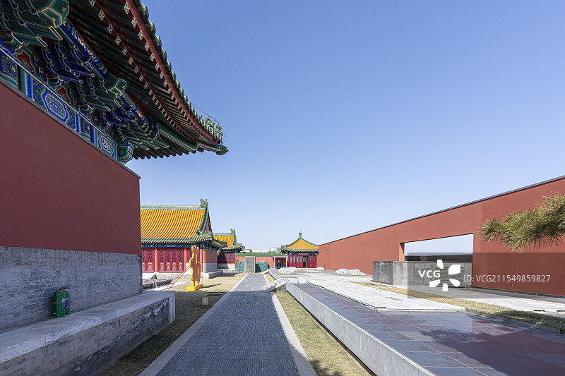 北京隆福寺图片素材