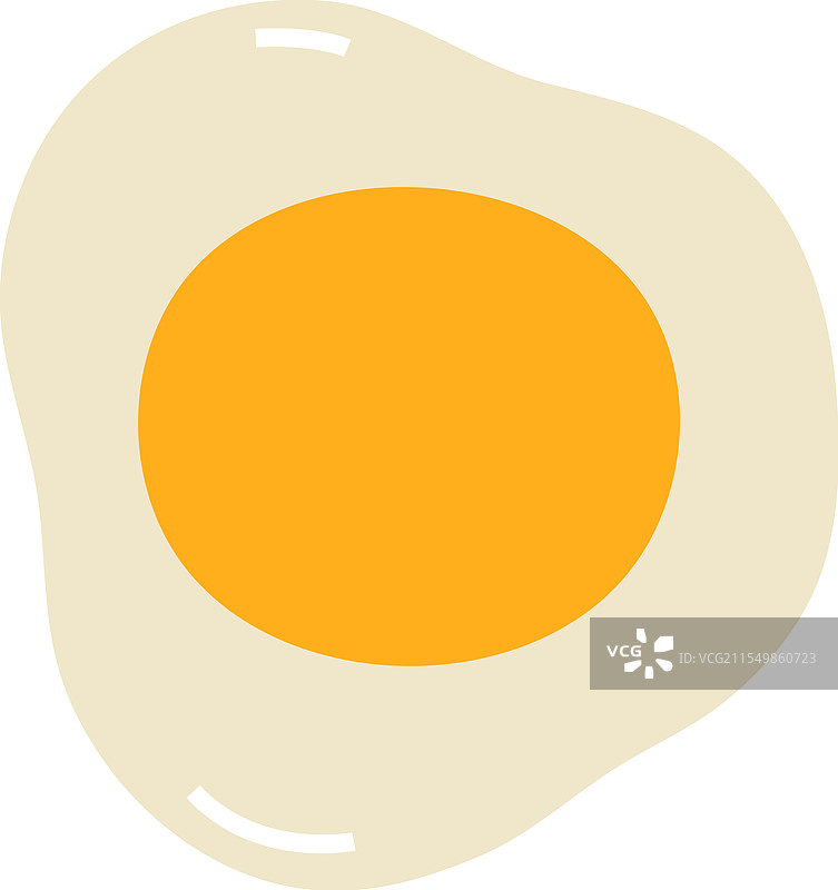 手绘卡通煎蛋图片素材