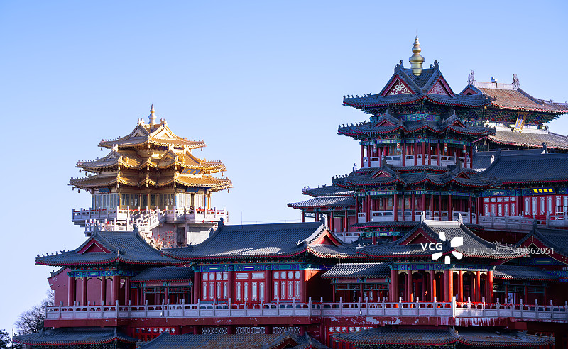 红宫金顶图片素材