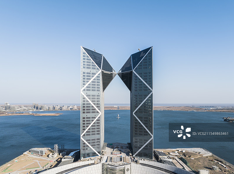 滴水湖风光图片素材