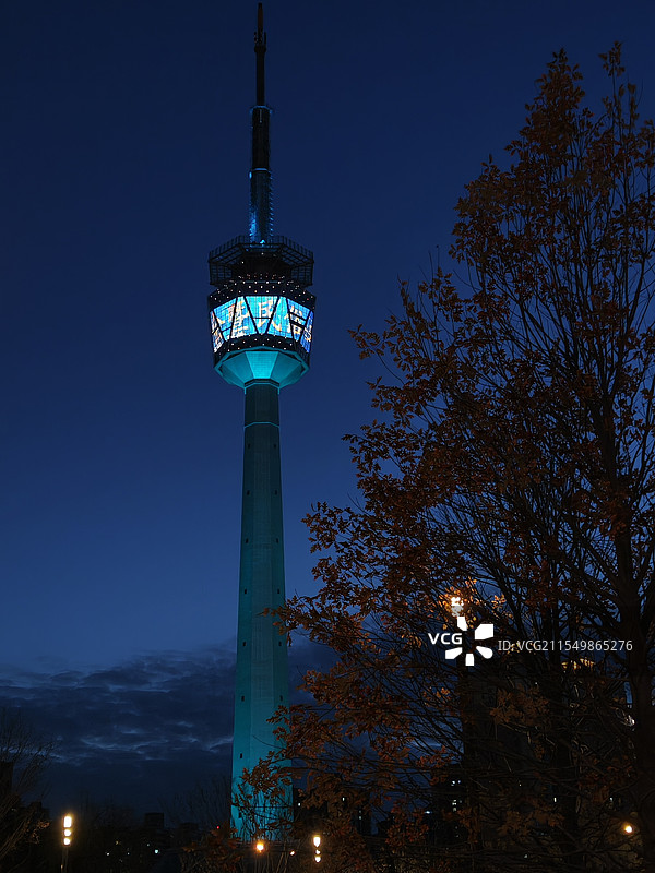 陕西广播电视塔（又称西安电视塔）图片素材