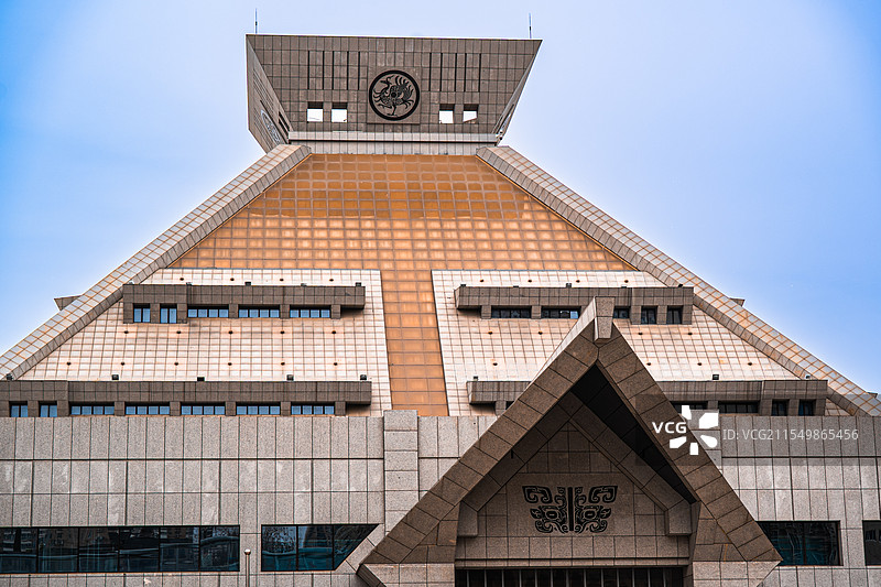 河南博物院 建筑特写 著名旅游目的地图片素材