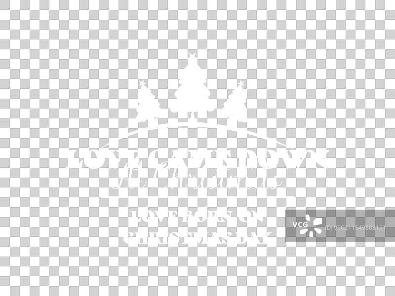 圣诞节排版图形T恤图片素材