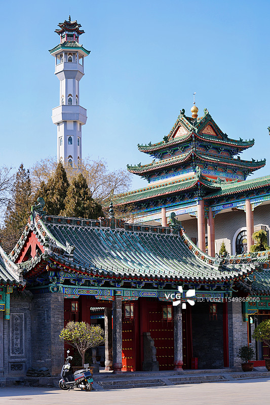 河南郑州全国文物保护建筑大清真寺图片素材
