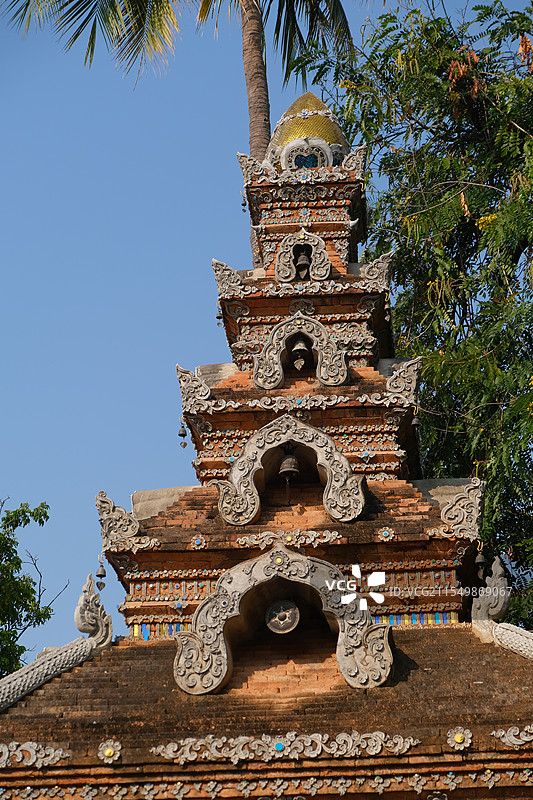 清迈罗摩利寺图片素材