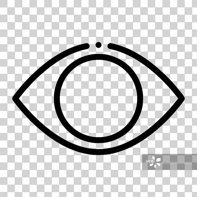 眼睛图标图片素材