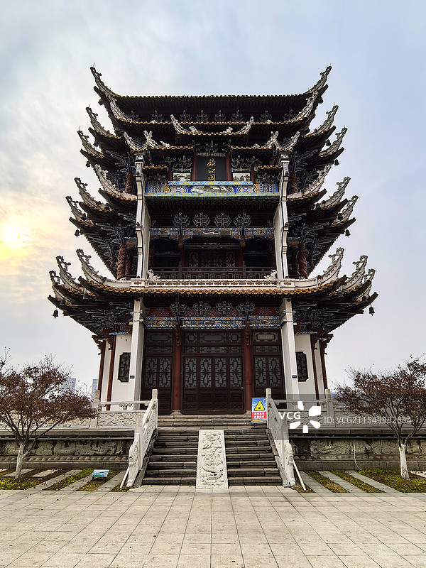 湖北宜昌镇江阁风光图片素材