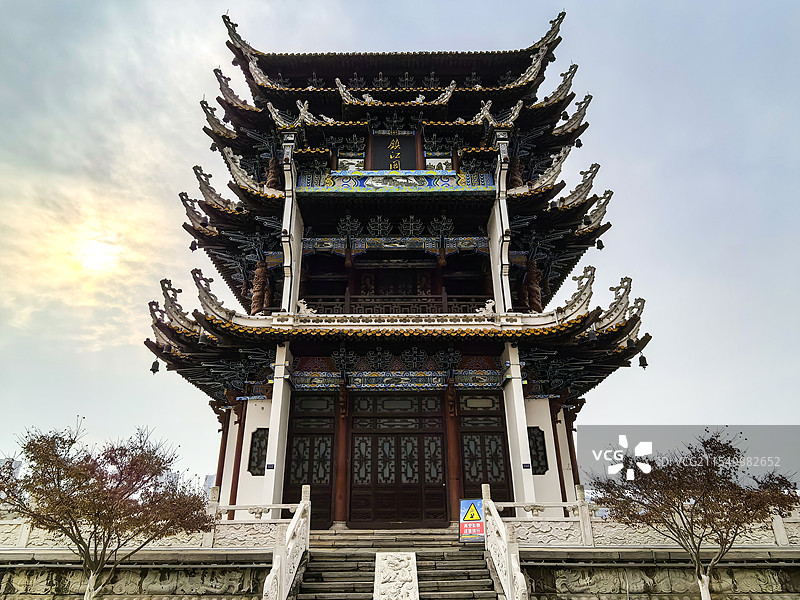 湖北宜昌镇江阁风光图片素材