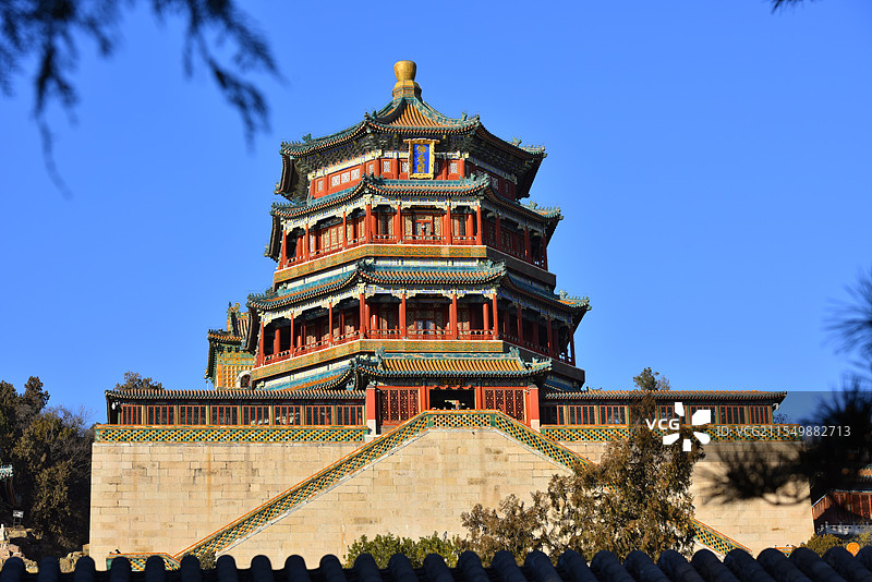 佛香阁图片素材