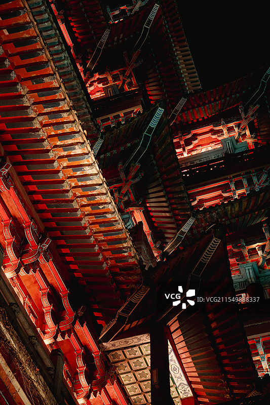 滕王阁 雕梁画栋图片素材