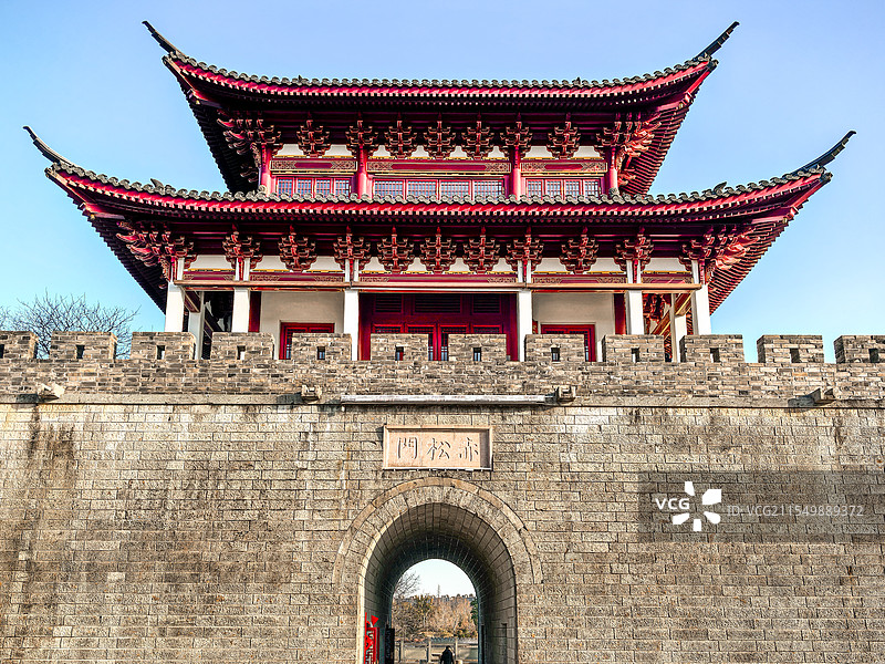 古韵城楼图片素材