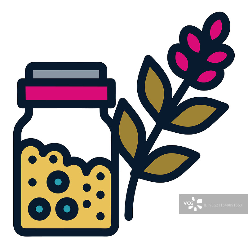 小玻璃罐中的芥菜籽和芥末图片素材