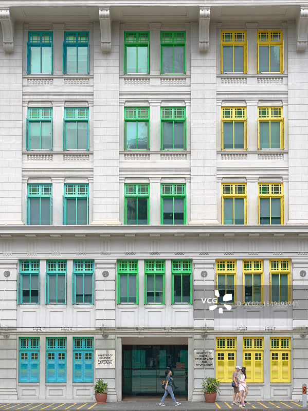 新加坡旧禧街警察局图片素材