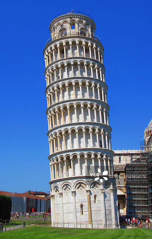 Leaning tower of Pisa图片素材