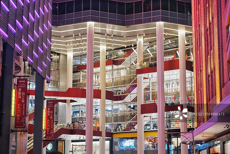 上海南京路世贸商场图片素材