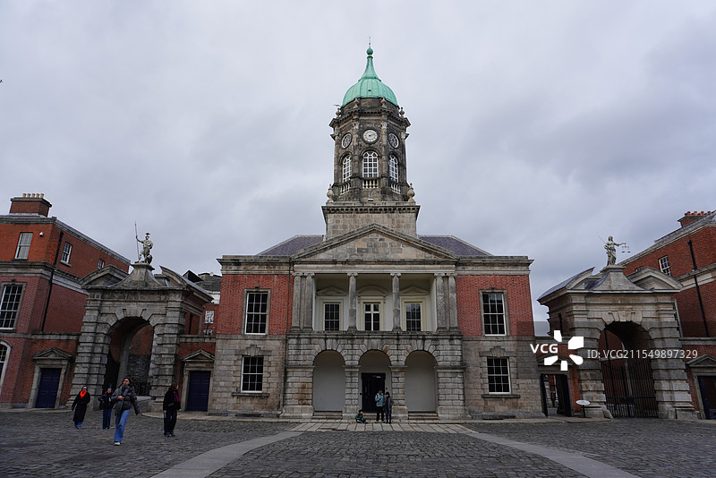 都柏林城堡图片素材