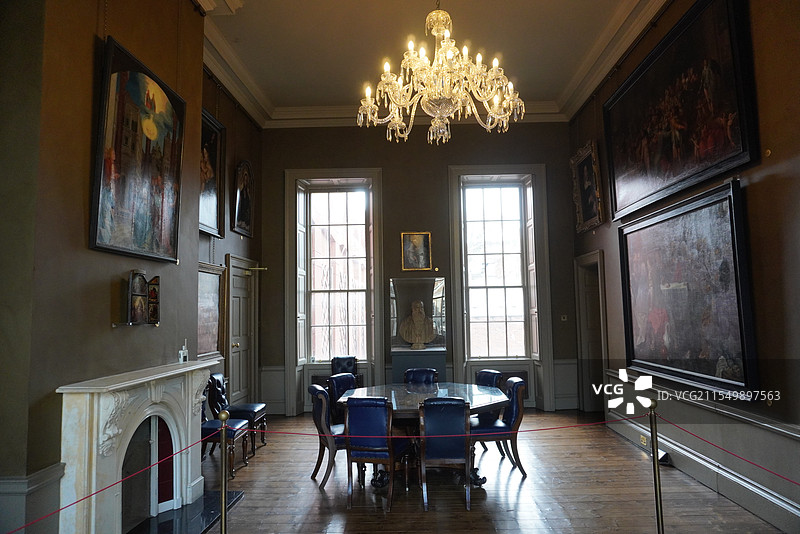 都柏林城堡图片素材